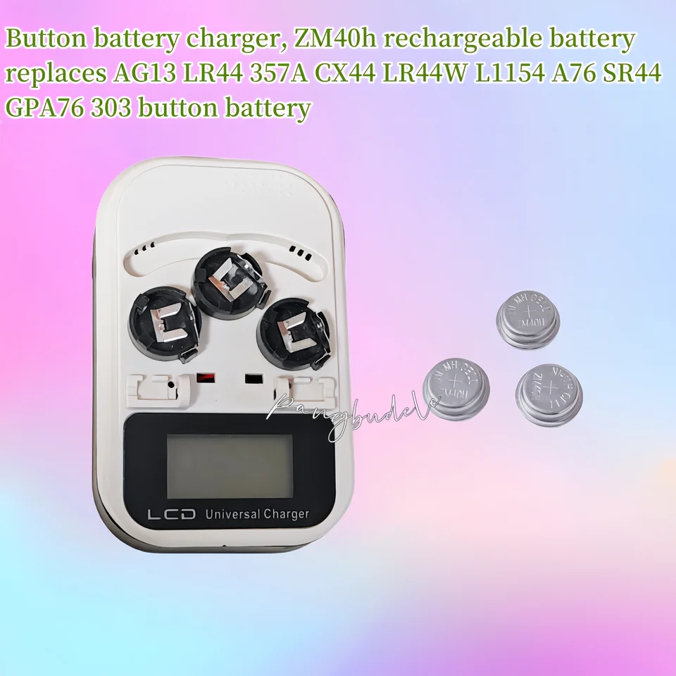 Bouton Batterie LR44, 357 Batterie Testeur | Chargeur LED