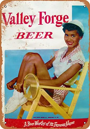 

9 x 12 Metal Sign - Valley Forge Beer - Vintage Look