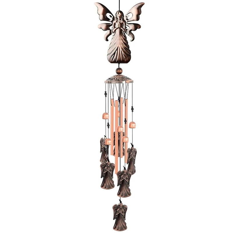 

Wind Chimes,Retro Copper Wind Chimes Gifts For Mom Birthday Gifts Metal Butterfly, Gifts For Grandma,Women