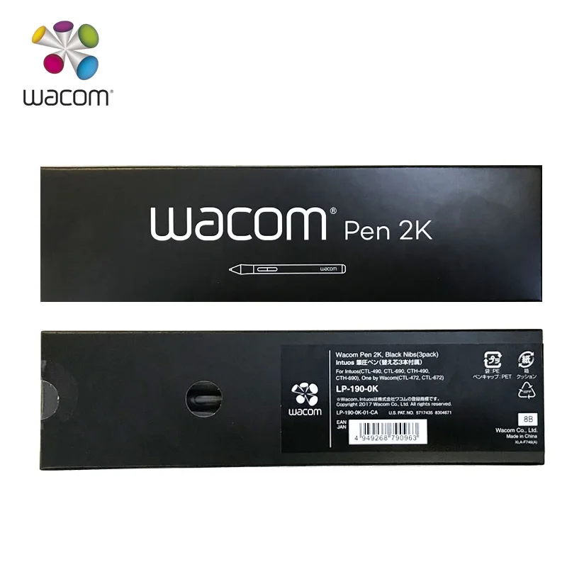 Wacom-caneta de Desenho para Intuos Tablet Ctl490 690 Cth-490 690 690 Ctl-472 672 Tablets de Desenho Lp1902k