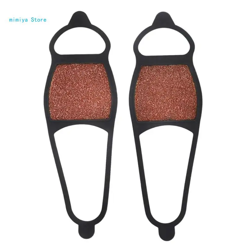 

pipi Silicone Crampons Ice Grips Cleat Over Shoes Covers Outdoor Snow Traction Cleats