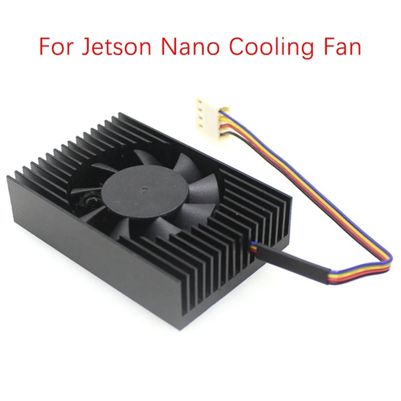 선풍기 열 전도성 방열판 모듈, Jetson Nano B01 2GB 냉각 선풍기, 5V 알루미늄 합금 방열판