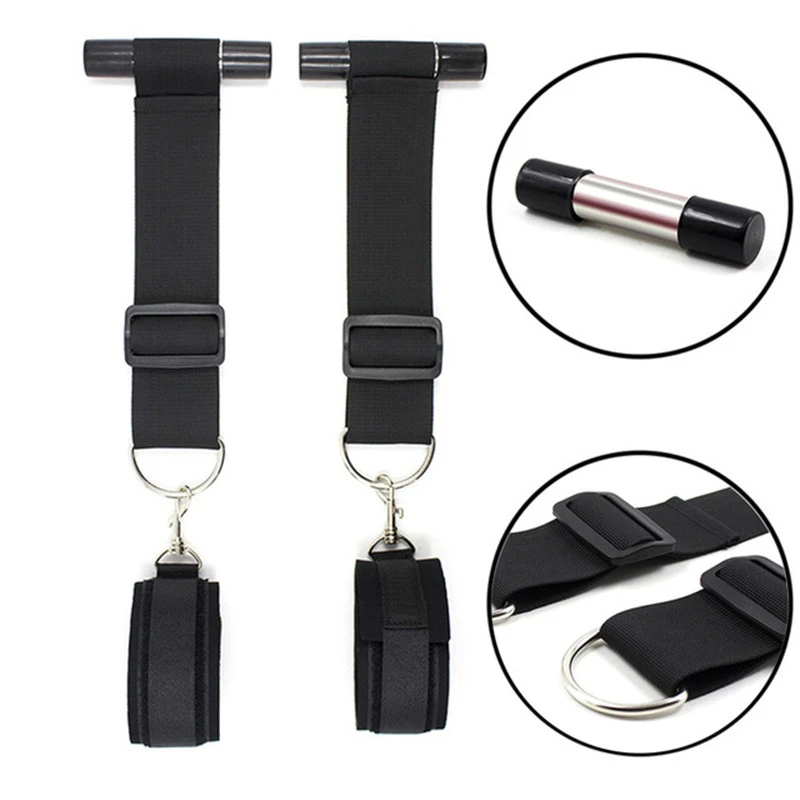 Adult Sex Swing Bdsm Door Erotic Products Women Couples Handcuffs Bandage Set SM Restraint Wrist Cuff Sex Toys Harness Swing