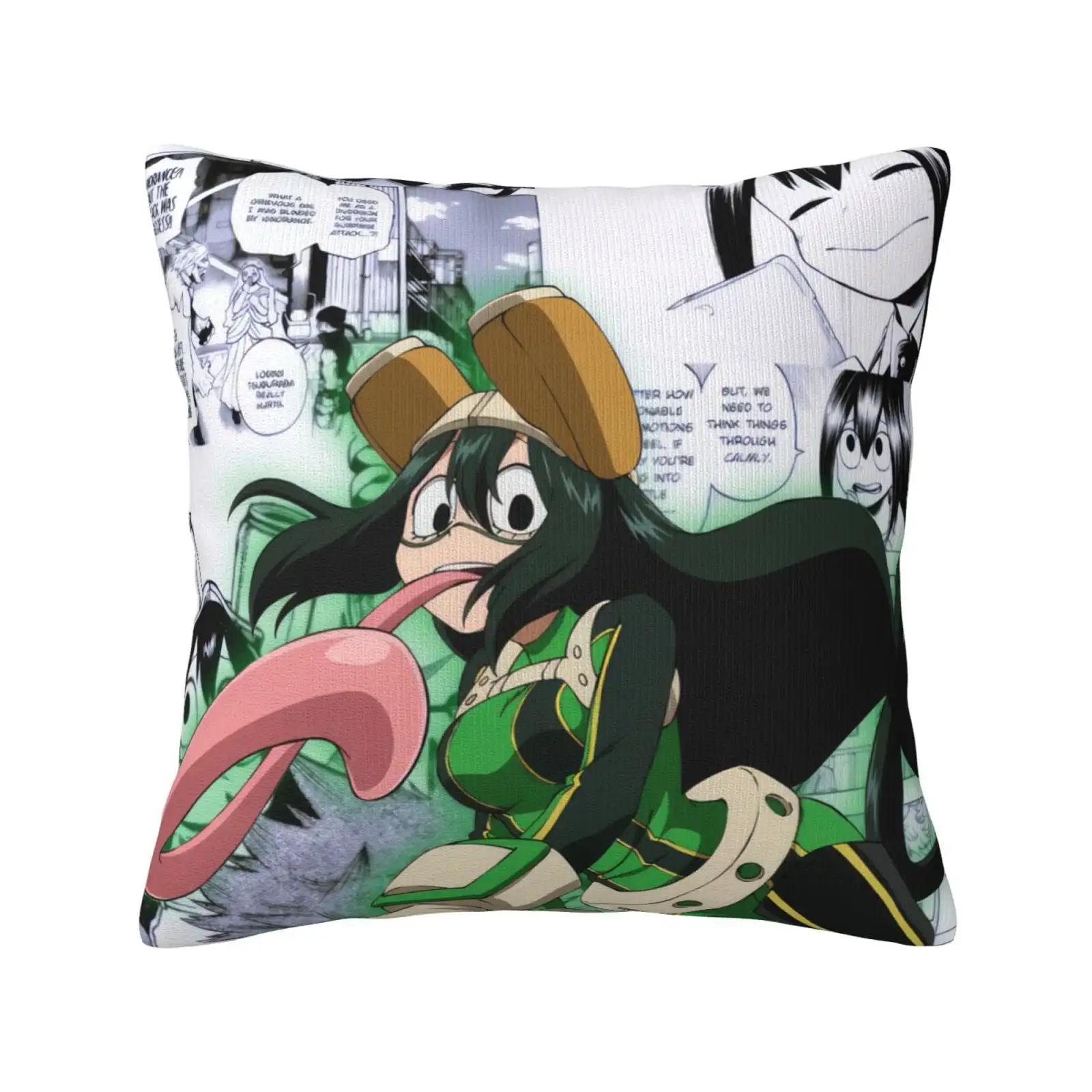 

My Hero Academia Throw Pillow Covers, Anime Pillow Cases, Cushion Covers 18 X 18 Inch Square Pillow Protectors For Sofa Couch