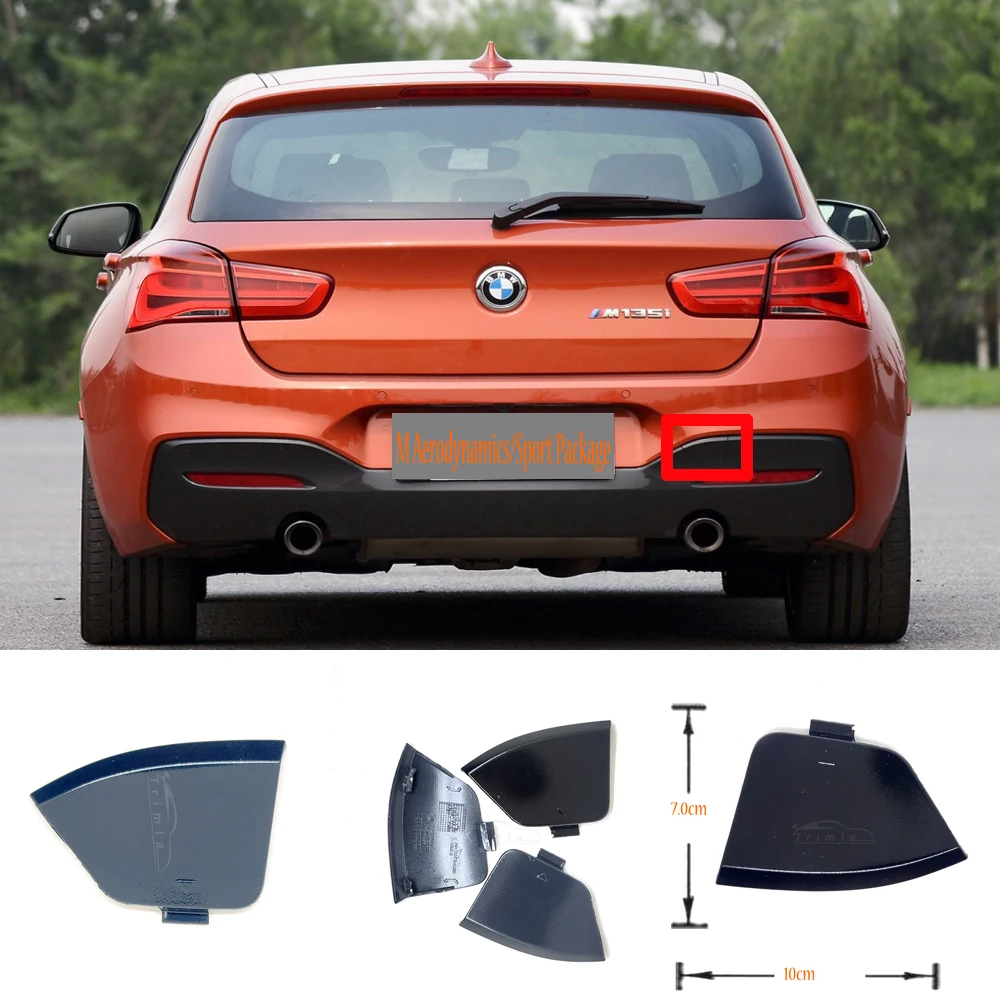 Misura 15-18 Bmw Serie 1 F20 F21 Smc M-Sport 116I 118I 125D M135I Hatchback Coperchio Traino Posteriore Occhio