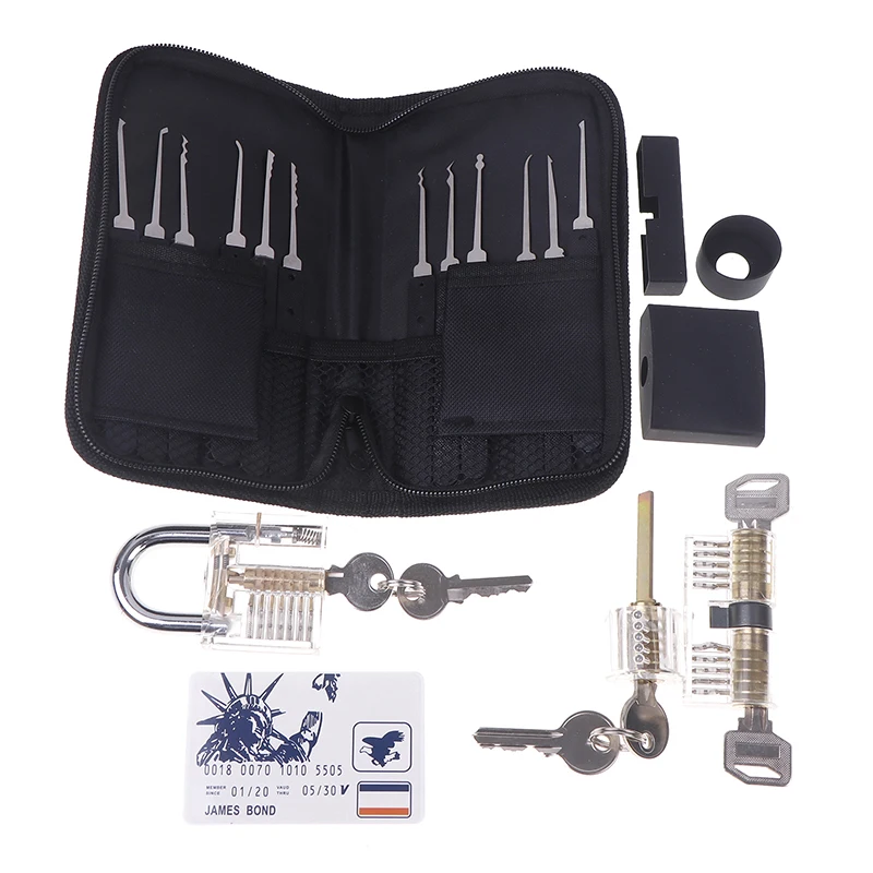 5 IN 1 Pick Training Kit Repair Tool 31 PCS For Key locksmith tools locksmith extractor tools lock pick tools lock pick set lock repair tool