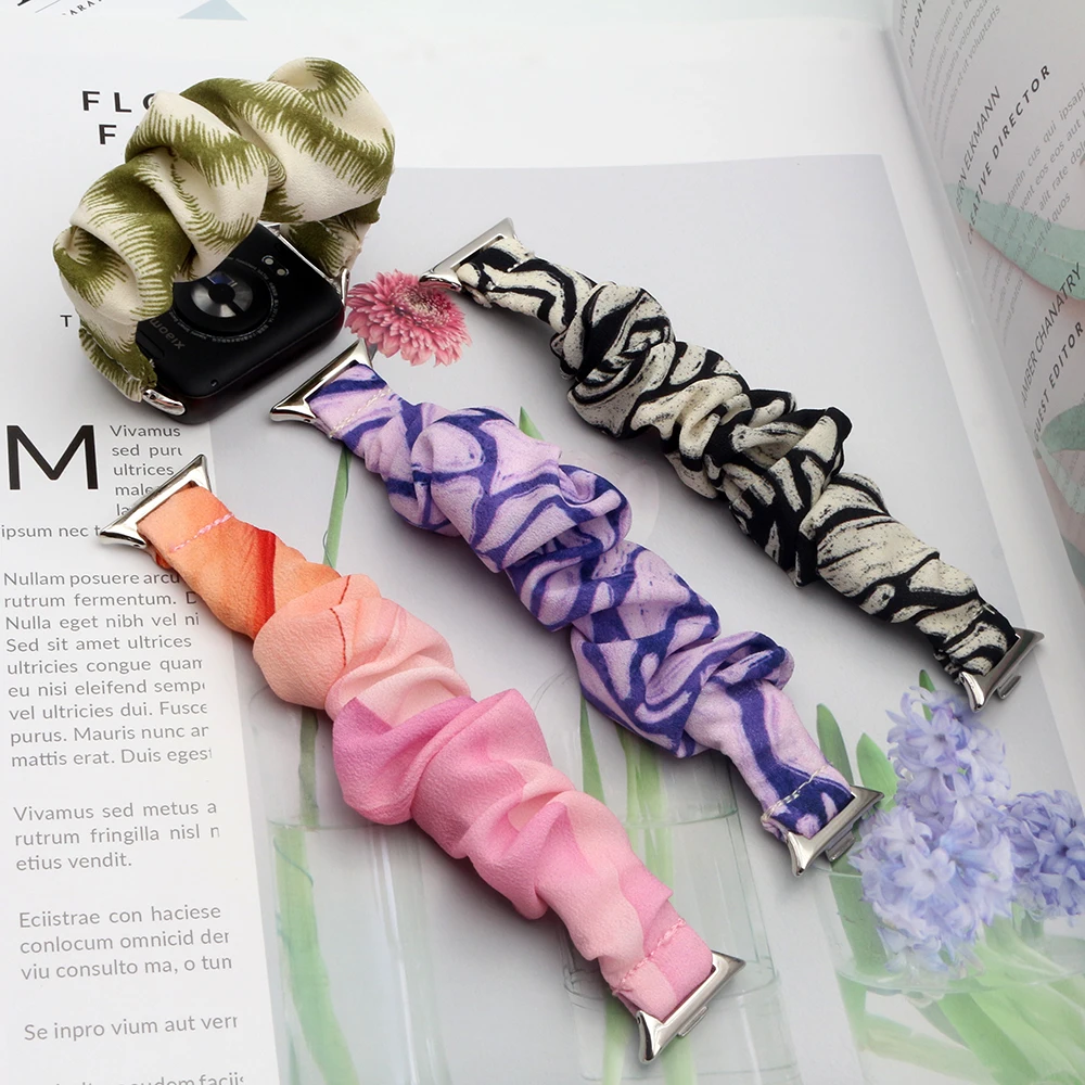Versatile Stretchy Fabric Wristband Bracelet - Replacement Strap