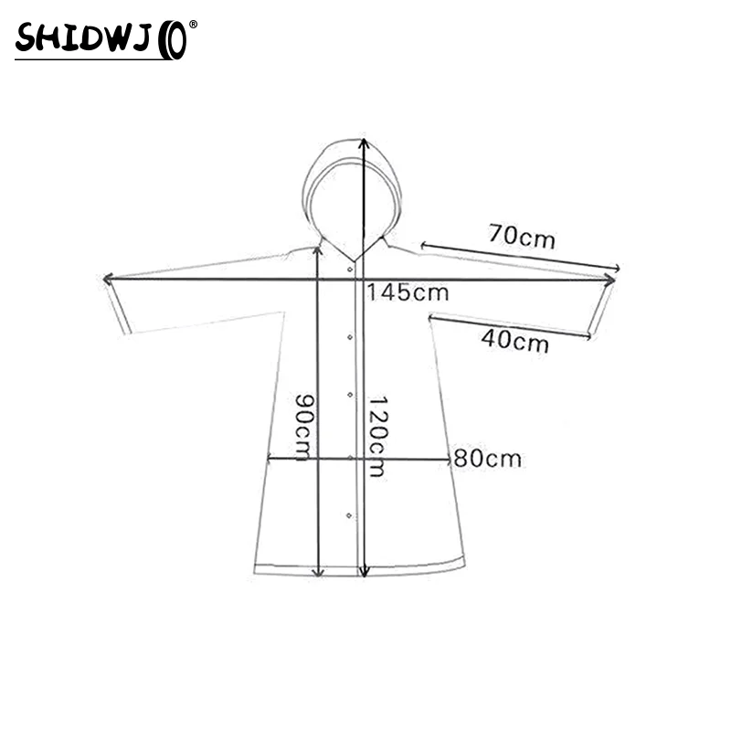 Motorcycle Raincoat Portable Waterproof Disposable Camping Hooded Ponchos Rain Cover Men Women Motorcycle Travel Accessories