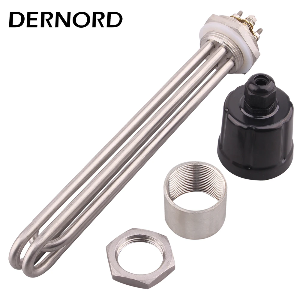 DERNORD 3KW/4.5KW/6KW/9KW/12KW 220V/380V Electric Heating Element for Water 1.5
