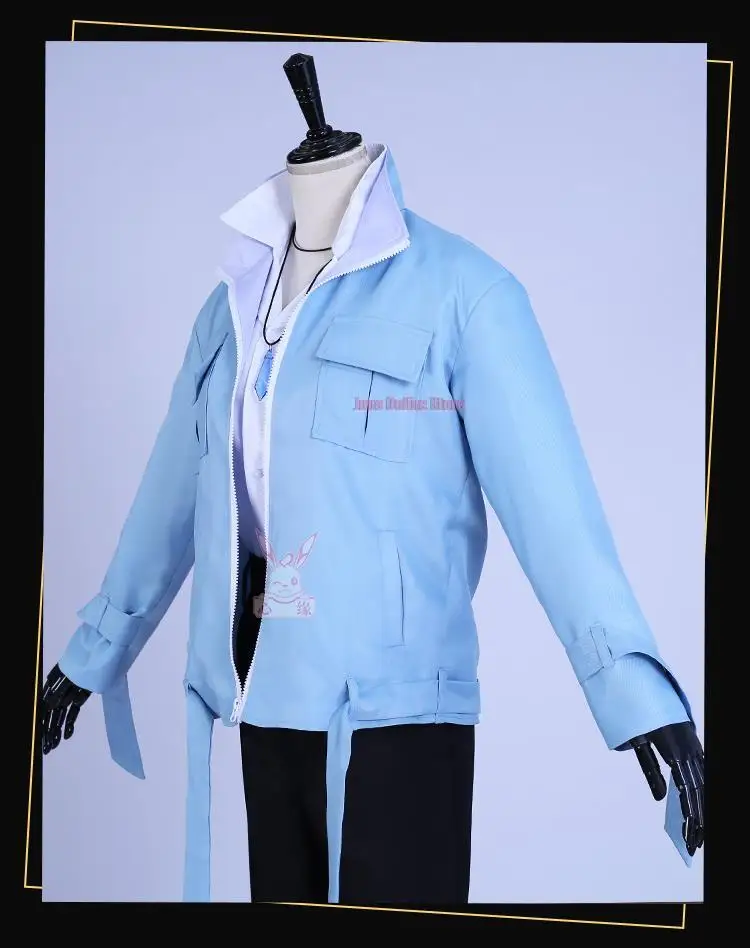 Eiden Cosplay Nu: Carnival Cosplay Costume with Necklace Custom Size Game Nu: Carnival Eiden Cosplay Nu Carnival Halloween 5