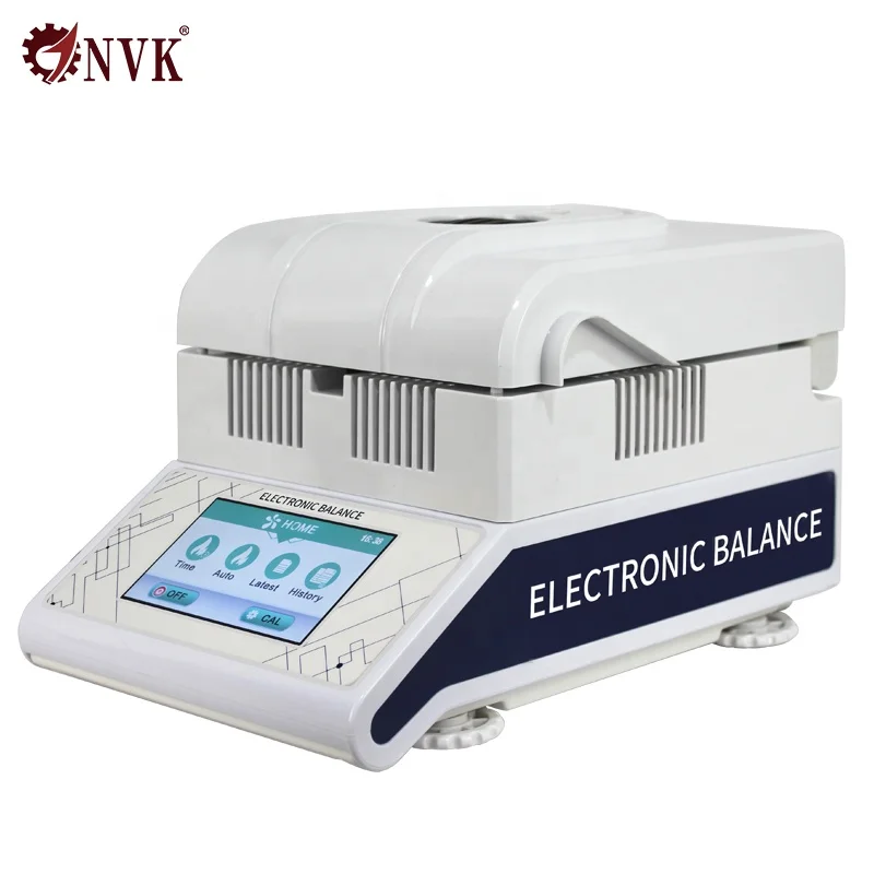 

Moisture Analyzer 50g 1mg Touch Screen Colourful Display Moisture Analyzer