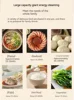 24L 3-Layer Electric Steamer Multi-Function Electric Steamer With Timer and Adjustable Temperature Food Steam Stove for Kitchen 4
