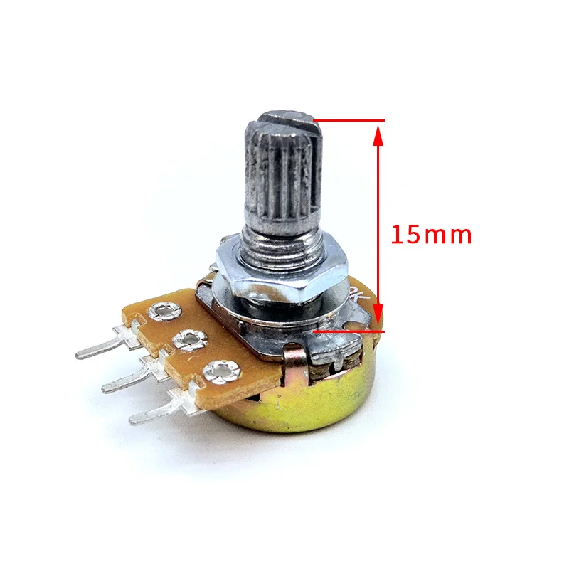 Rotary Potentiometer and Adjustable Resistor 5pcs