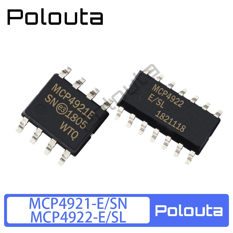 Mcp4921-e/sn Mcp4922-e/sl Sop-8 Digital-to-analog Conversion Chip Ic ...
