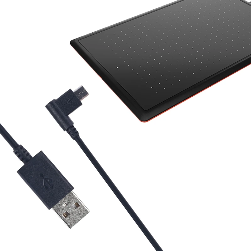 P82F USB 데이터 싱크 충전기 Wacom Digital Drawstring Tablet 용 전원 공급 장치 케이블 코드 CTL472 672 4100 6100 490 690