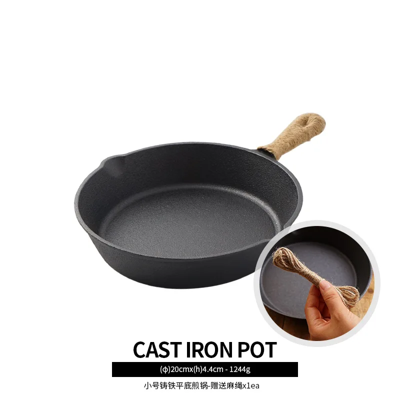 Cast Iron Home Induction Cooker Cookware  Season Cast Iron Pan Oven -  28/30cm Cast - Aliexpress