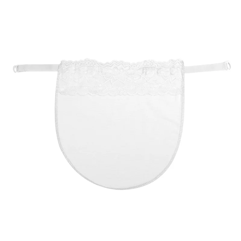 Camisole Women Lace Silk Cleavage Cover Up Color Breathable Invisible Easy Clip-on Mock Bras Wrapped Chest Bandeau