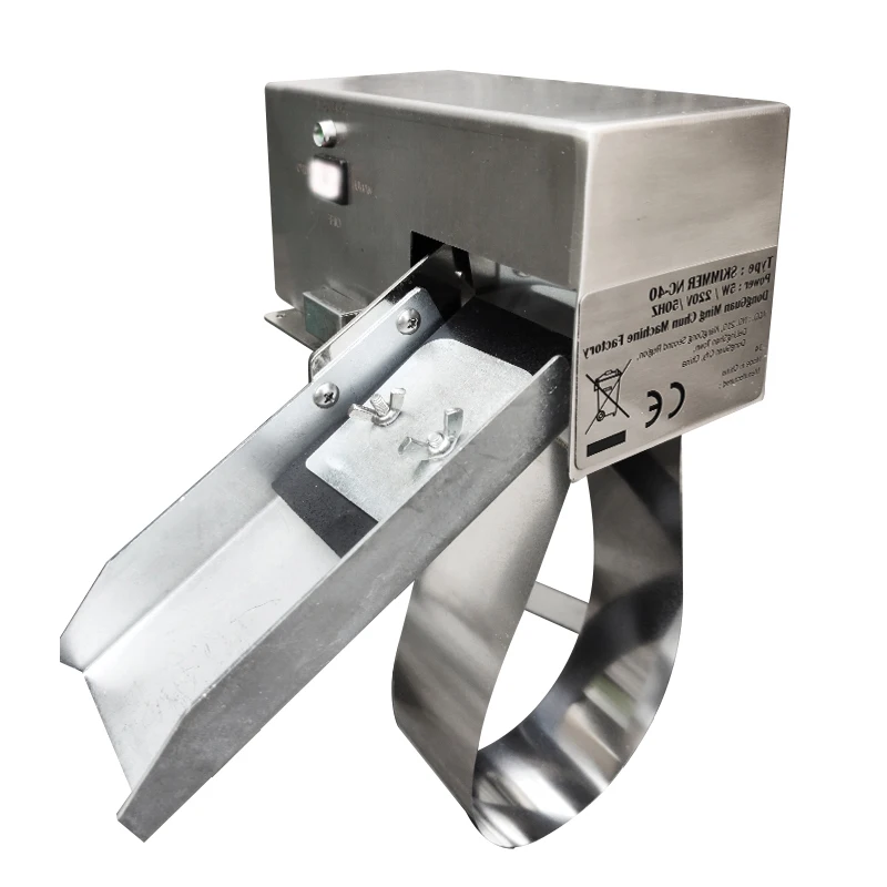 

NC-40 Oil Skimmer Filter Slick Oil Recovery Tool 220V Belt Oil Scraper Processing Machine Tool Oil-Water Separator