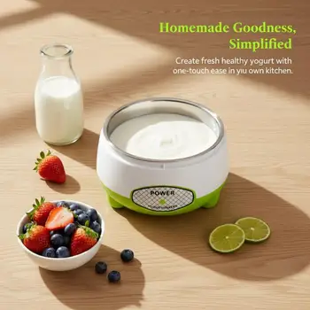 1L Electric Mini Yogurt Maker Automatic Multifunctional Household Rice Wine Maker DIY Yogurt And Natto Fermenting Machine 1