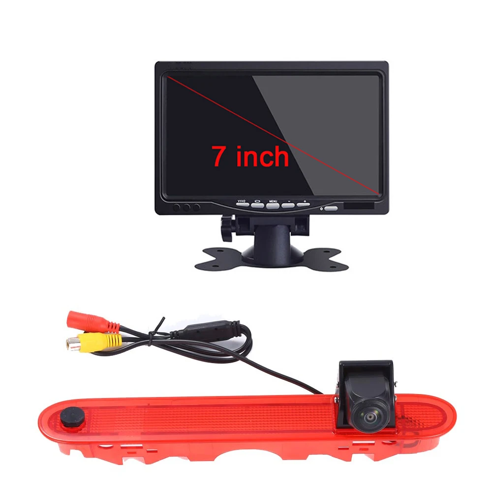 Telecamera Retromarcia Per Auto Con Monitor Da 7 "4.3" Per Mercedes Benz W415 Micro Camper Renault Kangoo Ii 2007-2021 414523Csg 3. Luce Freno