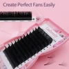 Lashonly Easy Fan volume Lashes fast fanning Bloom Eyelash Extension Self-Making Fans wholesale Fast Fan Lashes 3