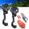 Tree Climbing Spike Set Portable Piercing Tree Climbing Tool with Safety Belt Load 100kg for Climbing Logging Picking Hunting 1