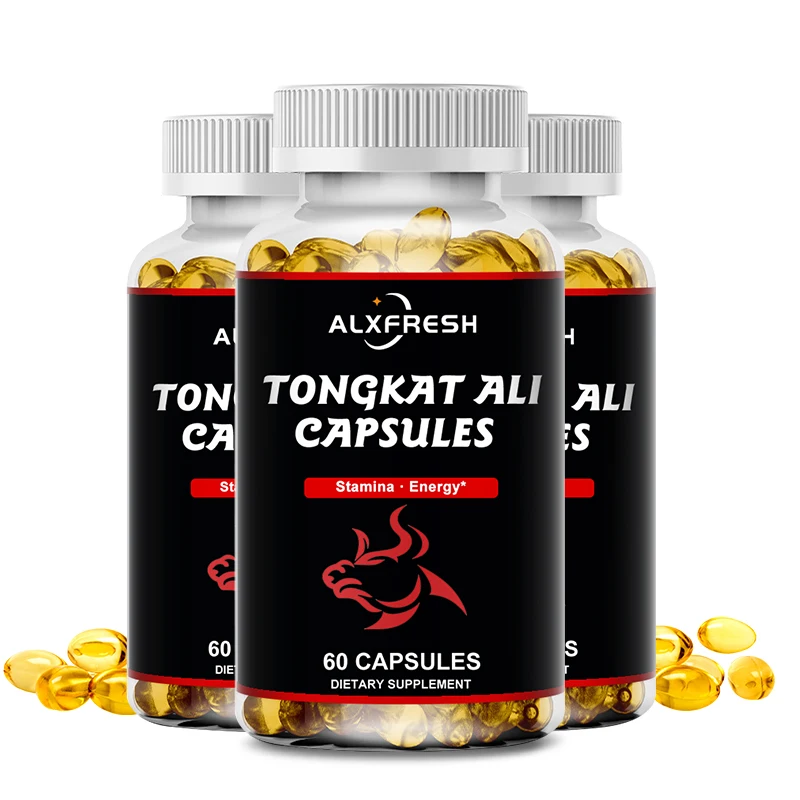 

Alxfresh Tongkat Ali 200:1 9 Essential Extract Herbs | Eurycoma Longifolia |Ashwagandha Ginseng Shilajit Black Pepper Supplement