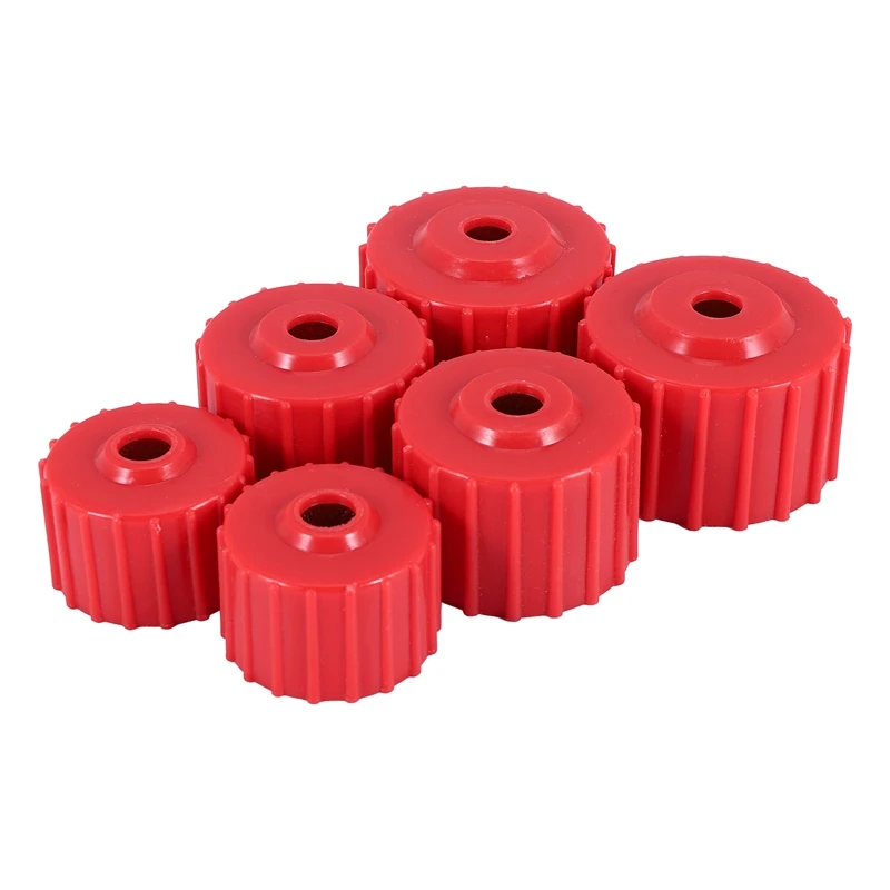 

6 шт., медные очистители труб, удобный Сантехник, меньше медных, медных труб (3 размера)