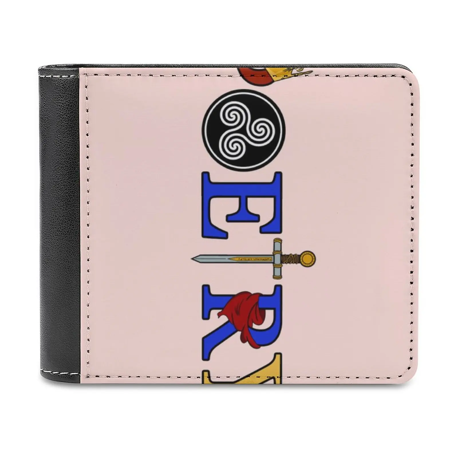 

Новый модный мужской кошелек из искусственной кожи Merlin And изделие Артура V.2, женские кошельки, персонализированные кошельки, портмоне Merlin Артура Bbcmerlin