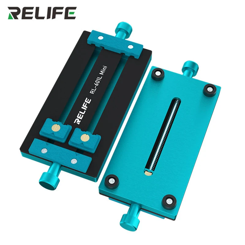 RELIFE RL-601L Mini Fixture for iPhone iPad Samsung Tablet Motherboard IC Chip Remove Glue Soldering Repair Tools kgx d11a multifunctional grinding blade set is suitable for pry cpu ic hard disk and remove glue to repair the motherboard tools