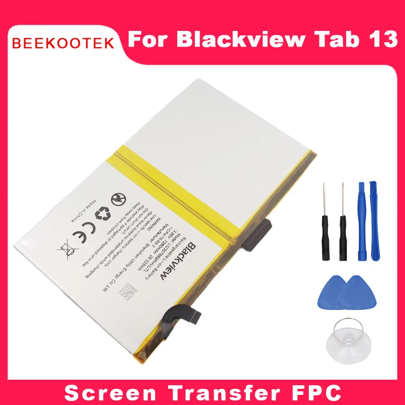 

Новый оригинальный аккумулятор Blackview Tab 13, встроенный аккумулятор для мобильного телефона, запасные аксессуары для ремонта смартфона Blackview Tab 13