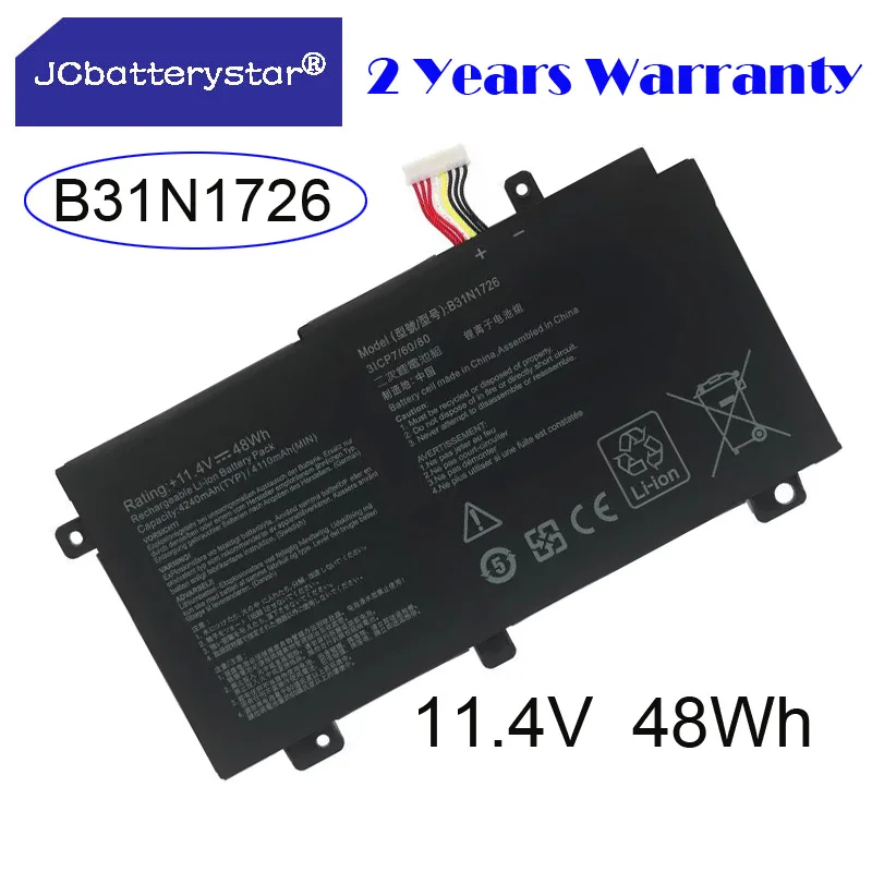 Новый B31N1726 B31BN91 для ASUS FX504 FX86 FX80GM FX505GE FX505DT FX80GE PX505GE PX505GD FX505GM FX80G B31BnEH A41LK9H 48Wh