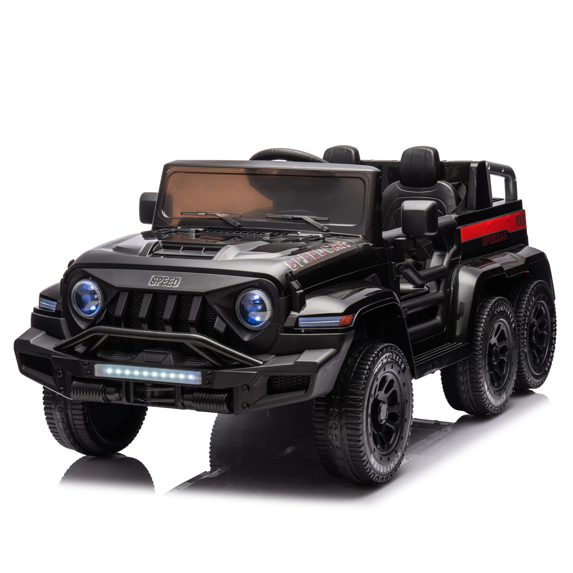 24V Kids Ride On Car 2 Seater Ride On Dump Truck With Remote Control 66.14 Lbs Maxmum Load Electric Utility Vehicles Battery Pow