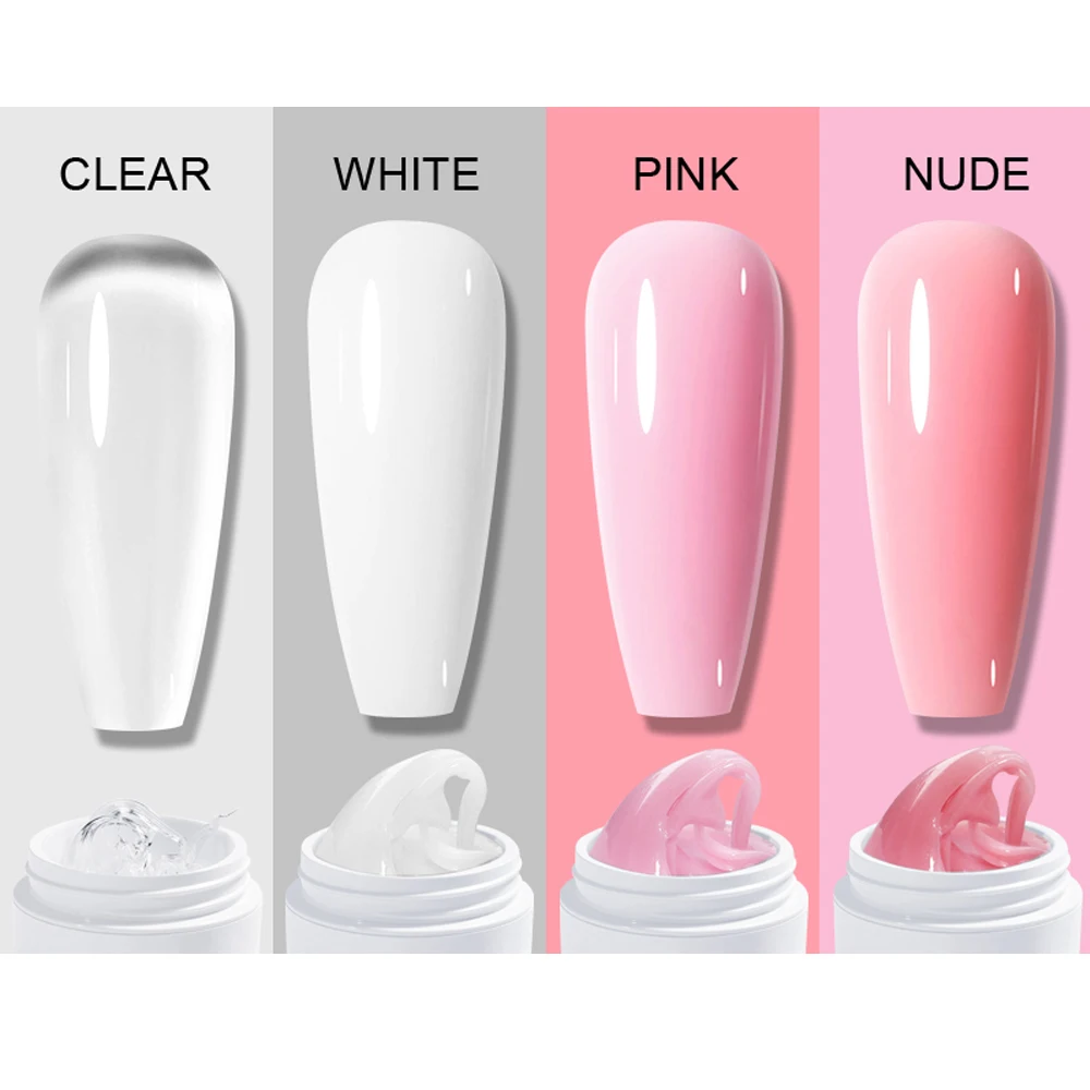 5/15ml Clear Non-Stick Hand Extension Gel Nail Polish 3D Shaping/Sculpting/Carving UV/LED Gel Milky Jelly Hard Gel Manicure DIY 6 5/15ml Clear Non-Stick Hand Extension Gel Nail Polish 3D Shaping/Sculpting/Carving UV/LED Gel Milky Jelly Hard Gel Manicure DIY 6