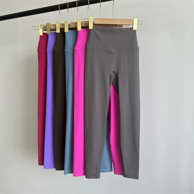 Gym Women's Leggings Yoga Pants Outdoor Running Exercise Pilates Fitness Tight Sports Pants Soft Breathable Naked Feeling Tracks