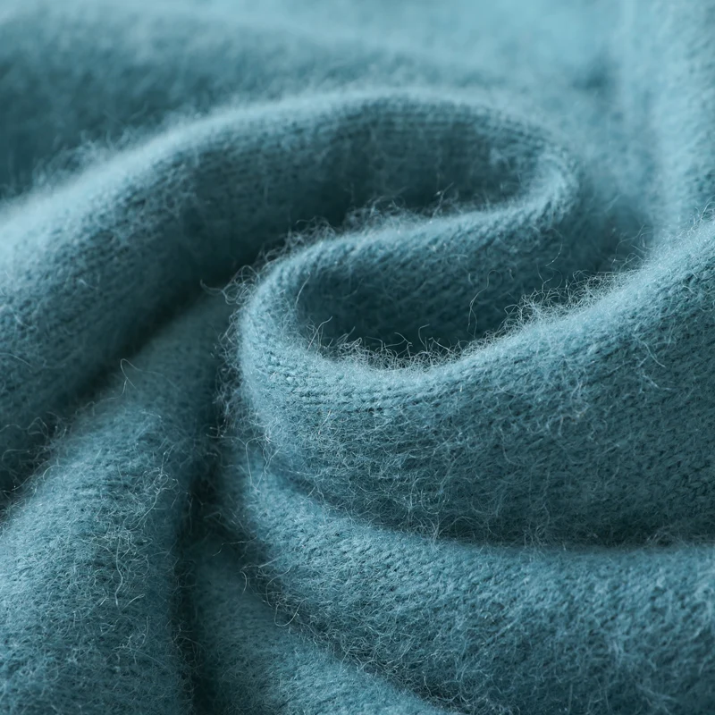 남성용 100% 밍크 캐시미어 스웨터, O-넥 풀오버 니트, 플러스 사이즈 스웨터, 고급 패션 코트, 20 가지 색상, 가을 및 겨울 신상