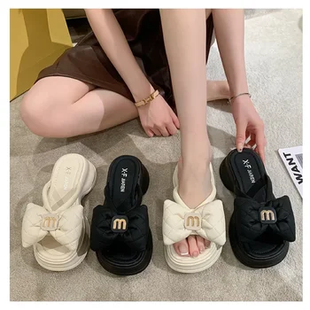 2024 summer New Fashion Women Shoes Slippers Comfortable Platform Shoe High Heels Leisure flower outdoor beach Slipper Women 2024 summer New Fashion Women Shoes Slippers Comfortable Platform Shoe High Heels Leisure flower outdoor beach Slipper Women