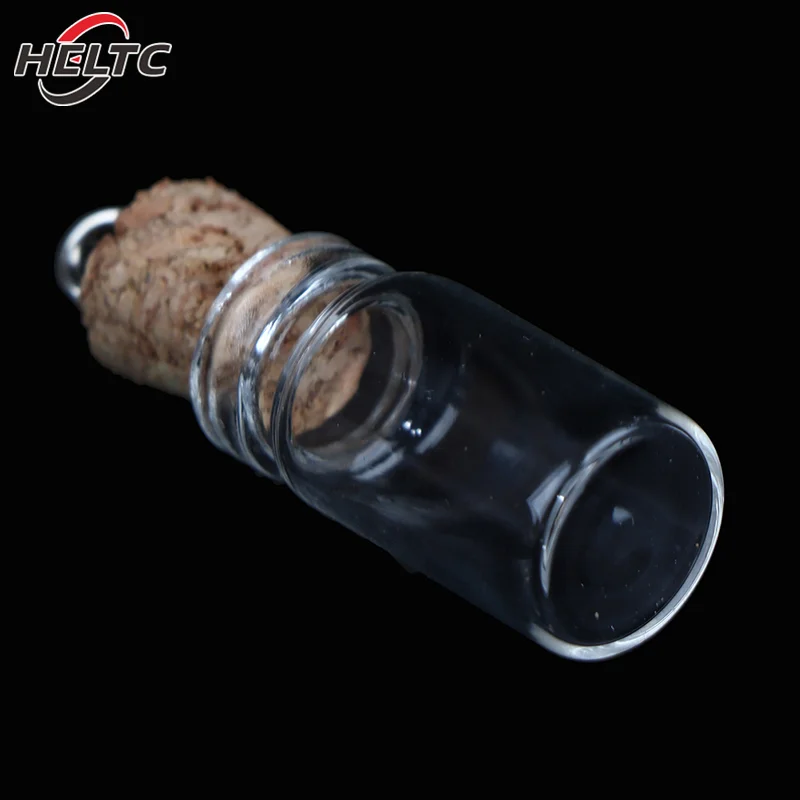 10Pcs Mini Glass Bottles Miniature Potion Bottle Mini Cork Glass Vials Wedding DIY Drift Bottle Wishing