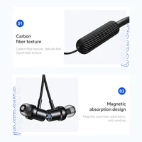 HOCO ES70 Wireless Earphone Neckband In Ear Headphone Bluetooth 5.3 Sport Running Music Soft Skin Friendly Headset With Mic - Image 2