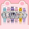 Kawaii Hello Kitty Sanrio Cinnamoroll Anime Exquisite Electronic Watch Kuromi My melody Children's Watch Gifts with Gift Boxs 2
