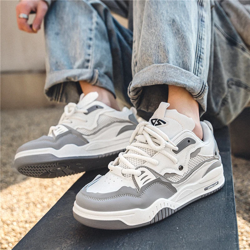 Trendy Skateboard Sneakers Men Original Skate Shoes Fashion Colorful Designer Sneakers Hip Hop Platform Men's Skateboard Shoes 6