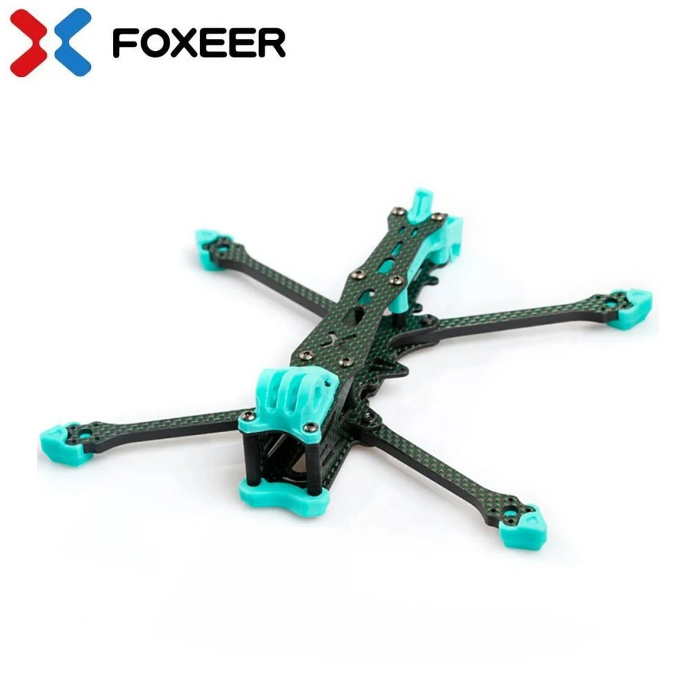 

Карбоновая рама Foxeer Aura LR 5 ", 210 мм, T700, 5 мм, для FPV фристайл, 5 дюймов