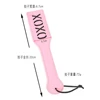32CM Slap Spank Paddle,Horse Whip,PU Leather Horse Training Crop Equestrian Riding Bat Whip 6