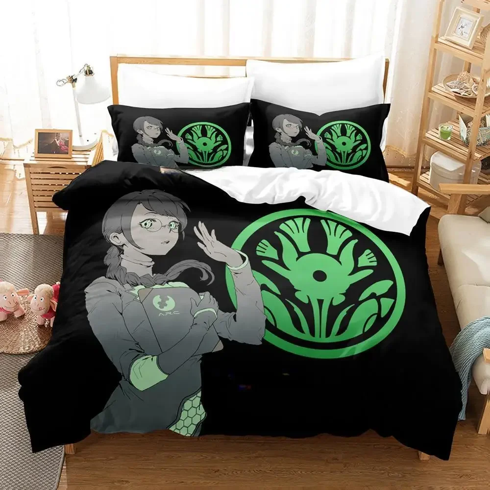 New Cytus II Bedding Set Single Twin Full Queen King Size Bed Set Adult Kid Bedroom Duvet Cover Sets 3D Print Game Bed Sheet Set