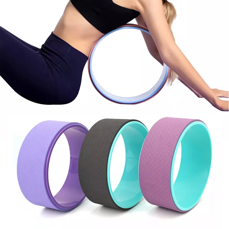 Anti-stress Roller Ring Yoga Ring Lower Back Bend Pilates Circle Open  Shoulder Beauty Back Exercise Equipment Auxiliary Wheel - AliExpress