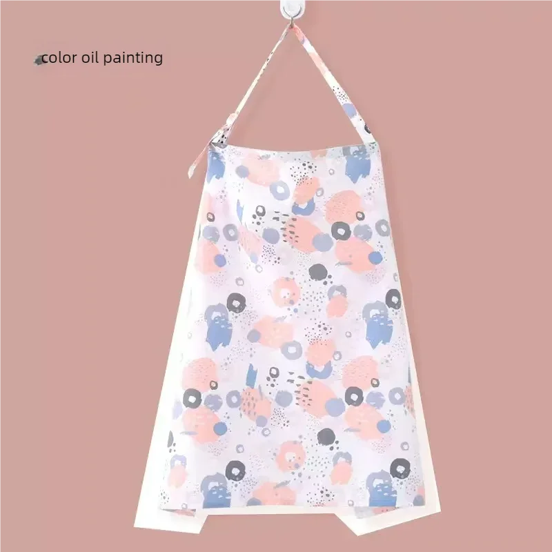 Maternity Nursing Cover Scarf, Baby Stroller,Car Seat Cover,Lightweight & Breathable Nursing Apron for Breastfeeding