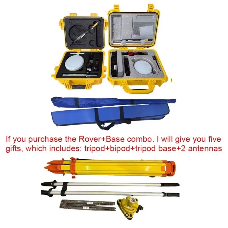South G3 RTK GPS Gnss Land Survey Surveying Instrument Integrated Transceiver Farlink Radio G3 Base and Rover Optional languages