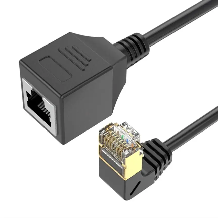 0.5m Cat8 이더넷 연장 케이블 코드 RJ45 Cat8/7/6 이더넷 랜 네트워크..