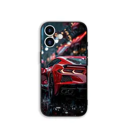 Supercar Cartoon Protective Phone Case - Vibrant Design Phone Cover for Redmi A4 (1)