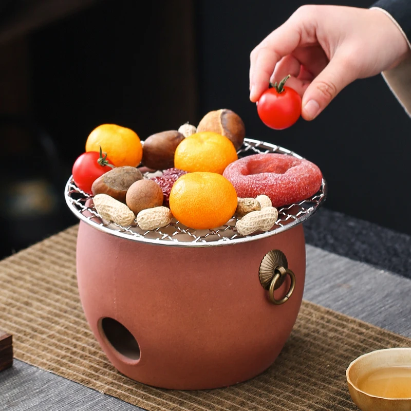 Enclosed  brewing tea, can and can, teapot brewing tea stove, indoor household full set of barbecue stove, outdoor edge stove